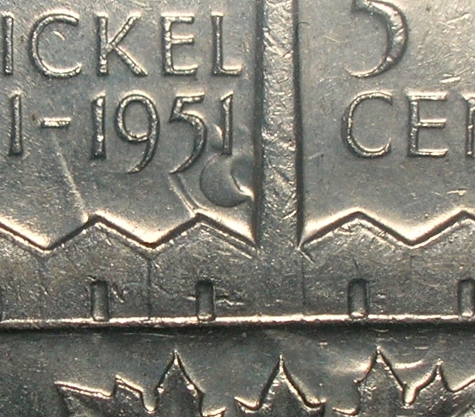 1951-5-Cent---Can-Not-Figure-This-Die-Clash?